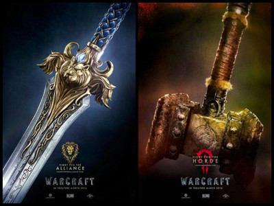 

Aabhaas Wall Poster arcraft-movie-warcraft-wow-movie-horde-alliance Paper Print(12 inch X 18 inch, Rolled)