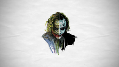 

Aabhaas Wall Poster Joker-Batman-Heath-Ledger Paper Print(12 inch X 18 inch, Rolled)
