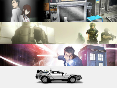 

Akhuratha Wall Poster-SteinsGate-Doctor-Who-Back-to-the-Future-time-travel Paper Print(12 inch X 18 inch, Rolled)