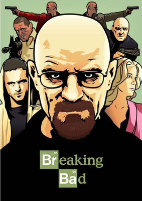 

Aabhaas Breaking Bad Wall Poster Fine Art Print(12 inch X 18 inch, Rolled)