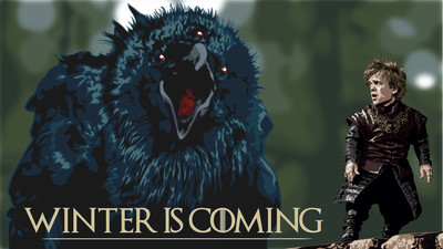 

Akhuratha Wall Poster-Game-of-Thrones-Winter-Is-Coming-crow-Three-Eyed-crow-Tyrion-Lannister Paper Print(12 inch X 18 inch, Rolled)