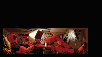 

Aabhaas Wall Poster Deadpool-comic-art Paper Print(12 inch X 18 inch, Rolled)