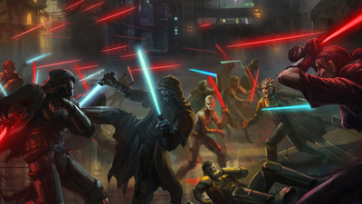 

Akhuratha Wall Poster Star-Wars-lightsaber-concept-art-science-fiction Paper Print(12 inch X 18 inch, Rolled)