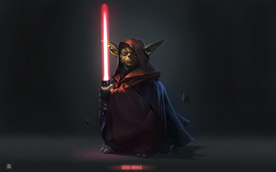 

Akhuratha Wall Poster /-Star-Wars-Yoda-lightsaber Paper Print(12 inch X 18 inch, Rolled)