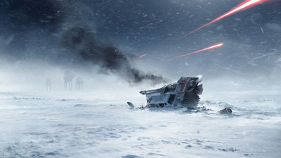 

Akhuratha Wall Poster Star-Wars-AT-AT-Star-Wars-Battlefront-video-games Paper Print(12 inch X 18 inch, Rolled)