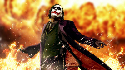 

Akhuratha Wall Poster anime-Heath-Ledger-movies-Joker-Batman-The-Dark-Knight Paper Print(12 inch X 18 inch, Rolled)