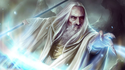 

Akhuratha Wall Poster movies-Saruman-wizard-The-Lord-of-the-Rings-Guardians-of-Middle-earth Paper Print(12 inch X 18 inch, Rolled)