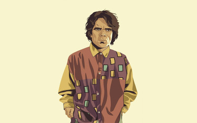 

Aabhaas Wall Poster /tyrion-lannister-gta-vintage-style-artwork Paper Print(12 inch X 18 inch, Rolled)