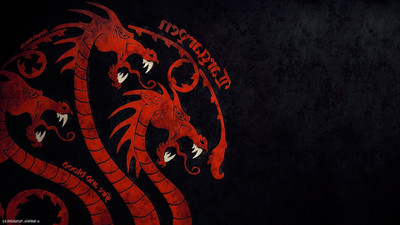 

Akhuratha Wall Poster-Game-of-Thrones-House-Targaryen-fire-and-blood-dragon-sigils Paper Print(12 inch X 18 inch, Rolled)