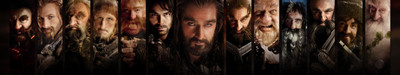 

Aabhaas Wall Poster-The-Hobbit-Thorin-Oakenshield-panels-dwarfs Paper Print(12 inch X 18 inch, Rolled)