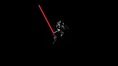 

Aabhaas Wall Poster /-lightsaber-smoking-Darth-Vader-humor-Star-Wars-black Paper Print(12 inch X 18 inch, Rolled)