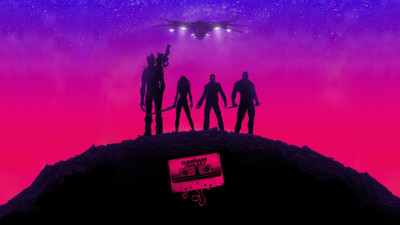 

Akhuratha Wall Poster Guardians-of-the-Galaxy-Star-Lord Paper Print(12 inch X 18 inch, Rolled)