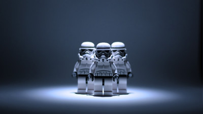

Aabhaas Wall Poster Star-Wars-stormtrooper-LEGO Paper Print(12 inch X 18 inch, Rolled)