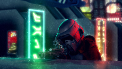 

Akhuratha Wall Poster /-Star-Wars-fan-art-stormtrooper-snipers-rain Paper Print(12 inch X 18 inch, Rolled)