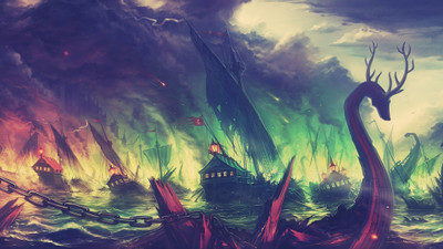 

Akhuratha Wall Poster-Blackwater-Game-of-Thrones-trone-de-fer-N%C%Ara Paper Print(12 inch X 18 inch, Rolled)