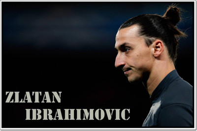 

Aabhaas Zlatan Ibrahimovic Wall Poster Fine Art Print(12 inch X 18 inch, Rolled)