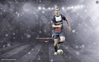 

Aabhaas Zlatan Ibrahimovic Wall Poster Fine Art Print(12 inch X 18 inch, Rolled)