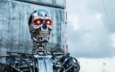 

Aabhaas Wall Poster Terminator-Terminator-Genisys-movies-robot-science-fiction Paper Print(12 inch X 18 inch, Rolled)