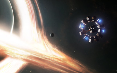

Aabhaas Wall Poster -Interstellar-movie-space Paper Print(12 inch X 18 inch, Rolled)