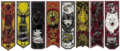 

Akhuratha Wall Poster-Game-of-Thrones-sigils-A-Song-of-Ice-and-Fire Paper Print(12 inch X 18 inch, Rolled)