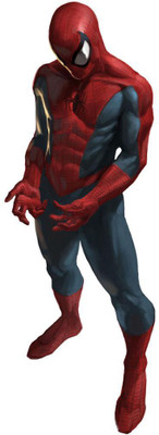

Akhuratha Wall Poster /spiderman-comics-spider-man-superhero-over-white-background Paper Print(12 inch X 18 inch, Rolled)