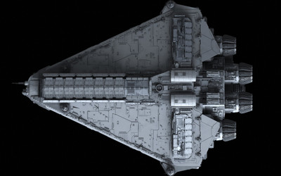 

Aabhaas Wall Poster Star-Wars-artwork-spaceship Paper Print(12 inch X 18 inch, Rolled)