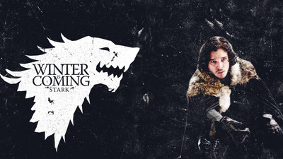 

Akhuratha Wall Poster-Jon-Snow-Game-of-Thrones-House-Stark-Winter-Is-Coming-Kit-Harington Paper Print(12 inch X 18 inch, Rolled)