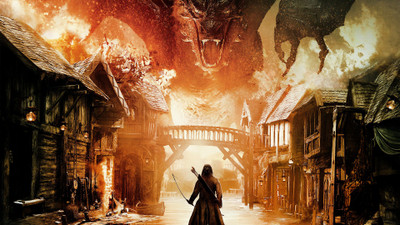

Aabhaas Wall Poster-The-Hobbit-The-Battle-of-the-Five-Armies-Smaug Paper Print(12 inch X 18 inch, Rolled)