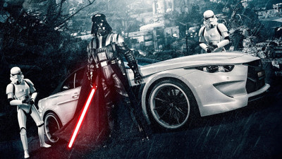 

Aabhaas Wall Poster /-Star-Wars-Darth-Vader Paper Print(12 inch X 18 inch, Rolled)