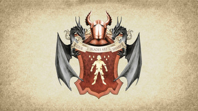 

Aabhaas Wall Poster-crest-sigils-Game-of-Thrones-House-Bolton Paper Print(12 inch X 18 inch, Rolled)
