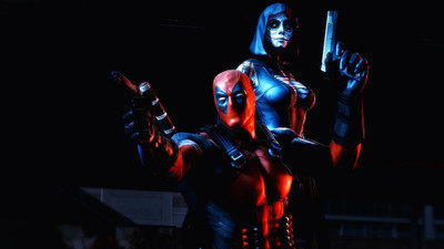 

Akhuratha Wall Poster Deadpool-video-games-Mrs-Death Paper Print(12 inch X 18 inch, Rolled)