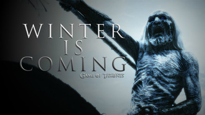 

Akhuratha Wall Poster-Game-of-Thrones-Winter-Is-Coming-white-walkers Paper Print(12 inch X 18 inch, Rolled)