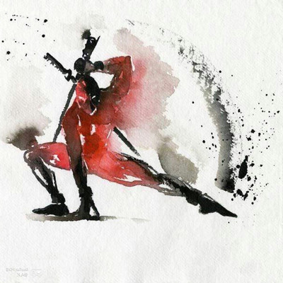 

Aabhaas Wall Poster Merc-with-a-mouth-Deadpool-Marvel-Comics-Marvel-Heroes Paper Print(12 inch X 18 inch, Rolled)