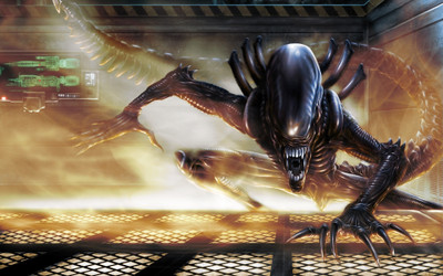 

Aabhaas Wall Poster Xenomorph-aliens-Alien-movie-movies Paper Print(12 inch X 18 inch, Rolled)