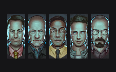 

Aabhaas Wall Poster-Breaking-Bad-TV Paper Print(12 inch X 18 inch, Rolled)