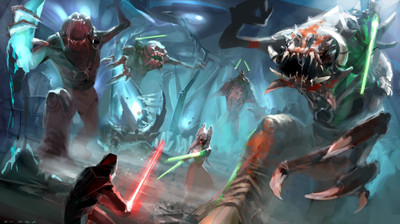 

Aabhaas Wall Poster Star-Wars Paper Print(12 inch X 18 inch, Rolled)