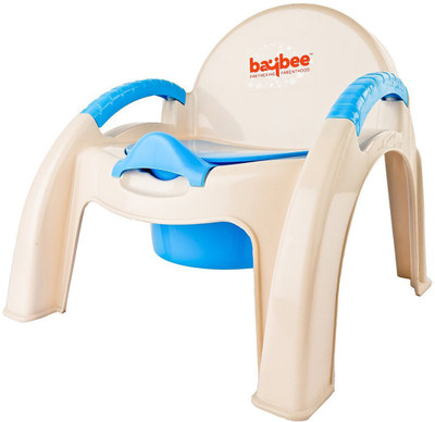 

Baybee Alexa Premium Baby Potty Training Chair with Covering Lid Potty Seat(Blue)