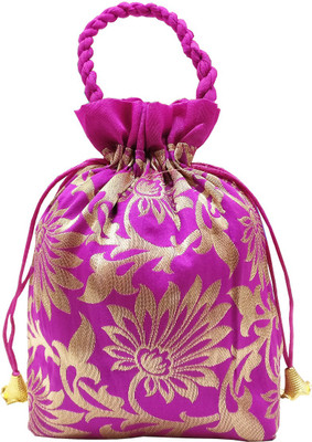 

Angelfish AELKMB0804 Potli(Pink)