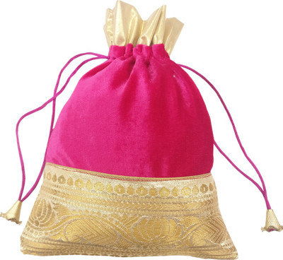 

Angelfish AELKMB0811A Potli(Pink)