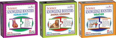 

Creatives Combo of Science Knowledge Boosters - Plants, Science Knowledge Boosters - Matter & Energy and Science Knowledge Boosters - Landforms(3 Pieces)