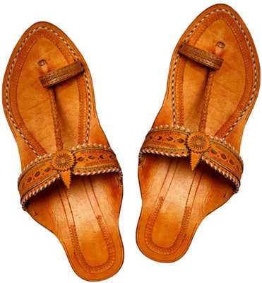 

eKolhapuri Women Tan Flats
