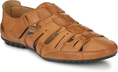 El Paso Men Tan Sandals