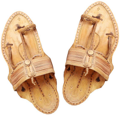 

eKolhapuri Men Tan Flats