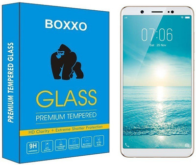 Boxxo Tempered Glass Guard for VIVO V7(Pack of 1)