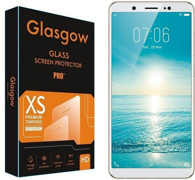 Glasgow Tempered Glass Guard for VIVO V7 Plus(Pack of 1)