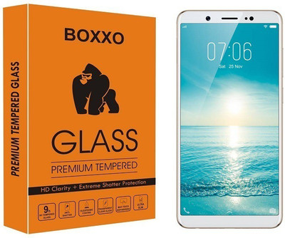 Boxxo Tempered Glass Guard for VIVO V7(Pack of 1)