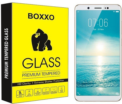Boxxo Tempered Glass Guard for VIVO V7(Pack of 1)