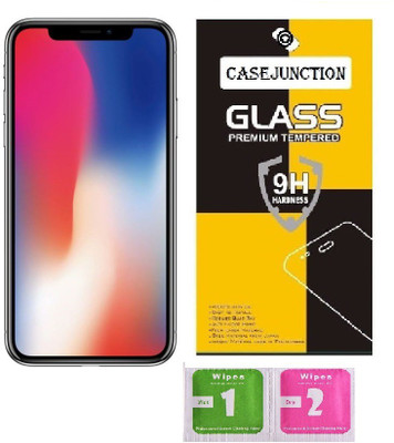 Caseline Tempered Glass Guard for Apple iPhone X(Pack of 1)