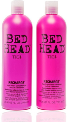 

Bedhead Recharge High-Octane Shine Shampoo + Conditioner(1500 ml)