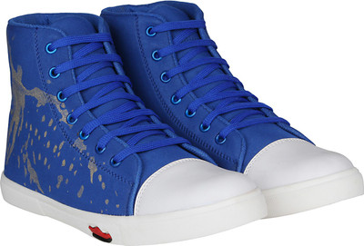 

Kraasa Tick n Tack High Tops For Men(Blue, Grey